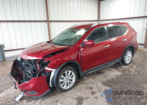 2018 Nissan Rogue Sv z USA, uszkodzony, nr VIN 5N1AT2MT2JC829627